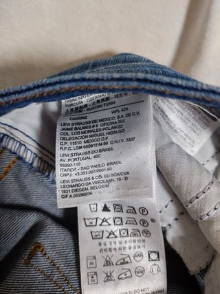 Pantalón vaquero Levi's mujer T40-42