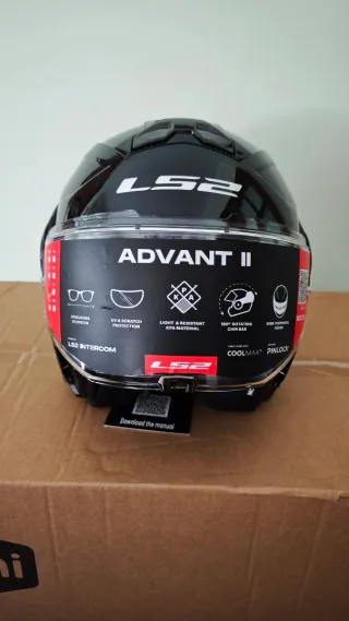 Casco LS2 Advant II Negro