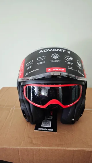 Casco LS2 Advant II Negro