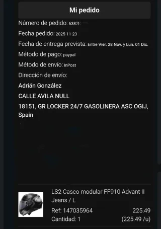 Casco LS2 Advant II Negro