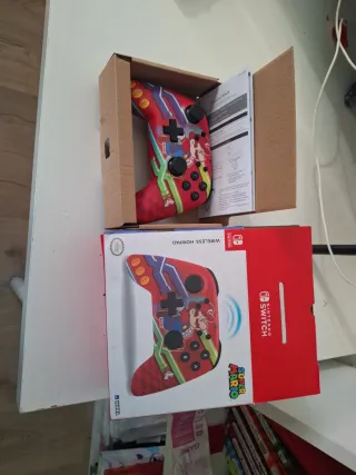 Mando Nintendo Switch Pro Mario.