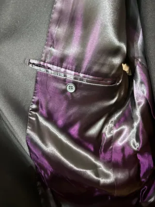 Traje de hombre negro