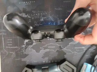 2 Comandos Sony DS4 Pretos para Peças