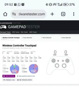 2 Comandos Sony DS4 Pretos para Peças