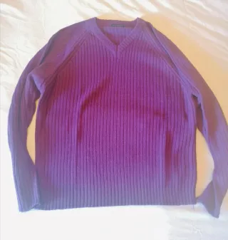 Jersey canalé cuello pico Urban talla L