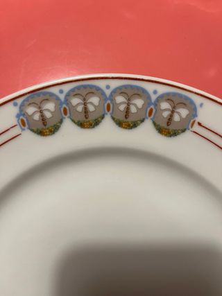 Set 5 piatti decorati