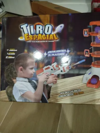 Juego Tiro Espacial 3+