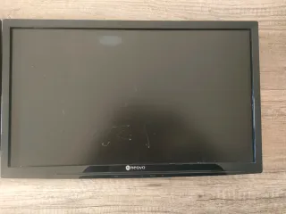 Soporte doble pantalla Neovo Negro.