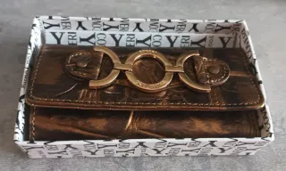 Portachiavi Coveri Pelle Bronzo Nuovo