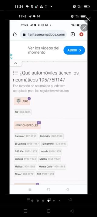 Neumáticos  coocker classic