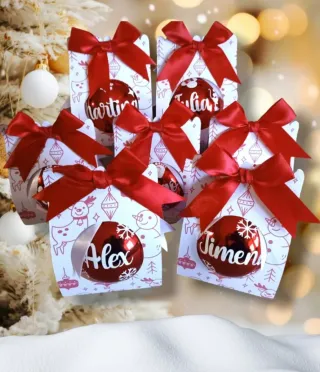Bolas Navidad Personalizadas