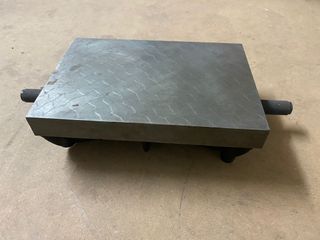 Mármol de trazar de acero fundido