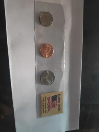 3 Monedas EEUU 1999 S/C