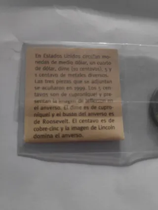 3 Monedas EEUU 1999 S/C