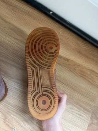 Zapatillas Nike Air Force 1 Rosa/Marrón