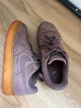 Zapatillas Nike Air Force 1 Rosa/Marrón