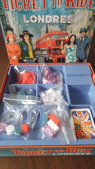 Ticket to Ride Londres Juego de Mesa