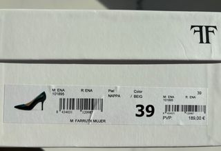 Zapatos de piel Farrutx nude