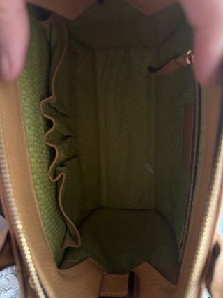 Bolso Tous Piel Marrón Dorado