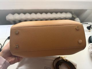 Bolso Tous Piel Marrón Dorado