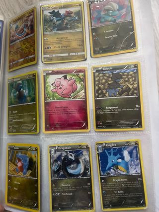 Álbum grande Pokémon + 360 cartas y espacio de 370