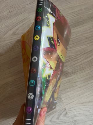 Álbum grande Pokémon + 360 cartas y espacio de 370