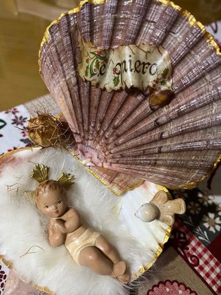 Niño Jesús en Concha Navidad