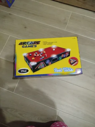 Mesa de billar Arcade Games con luces