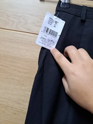 Pantalón negro chico casero