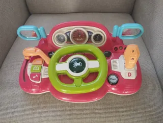Volante Coche Juguete Interactivo Luces Sonidos
