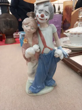 Figura Lladró payasos con perros