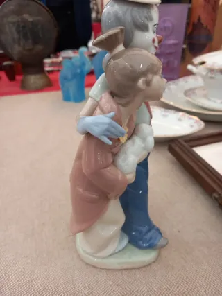 Figura Lladró payasos con perros