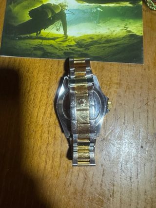 Rolex Submariner Acero y Oro Esfera Azul