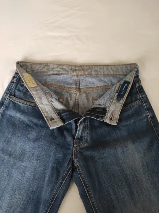 Pantalón Massimo Dutti Hombre Azul