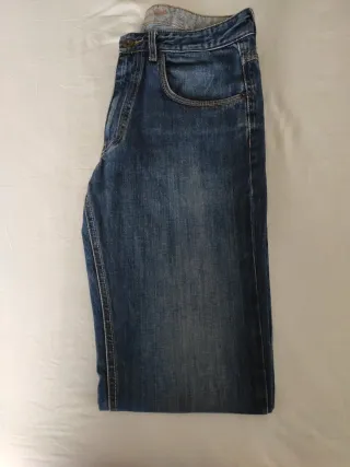 Pantalón Massimo Dutti Hombre Azul