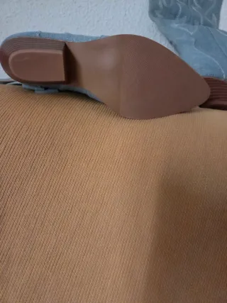 Stivali in denim da cowboy