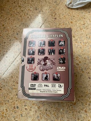 Colección DVD Charlot (Películas Mudo)