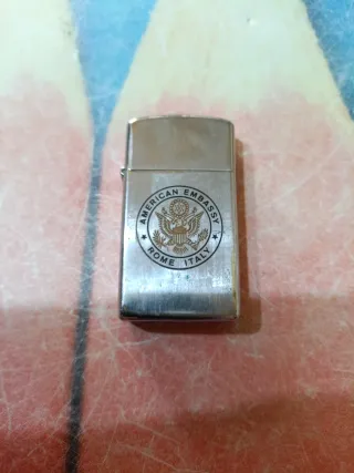 Accendino Zippo American Embassy Rome Italy