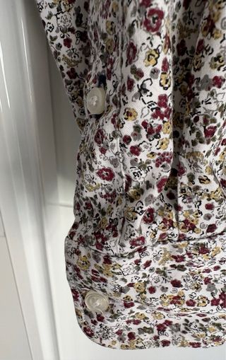 Camisa Zara Slim Fit Estampada Hombre