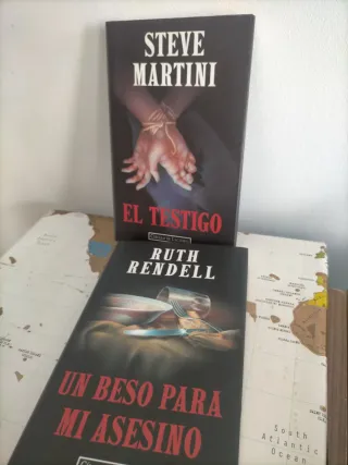Libros El Testigo y Un Beso Para Mi Asesino