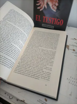 Libros El Testigo y Un Beso Para Mi Asesino