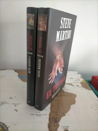 Libros El Testigo y Un Beso Para Mi Asesino