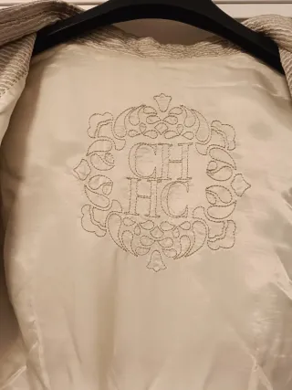 Chaqueta Carolina Herrera Beige