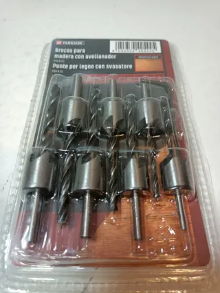 7 Brocas Avellanadoras PARKSIDE