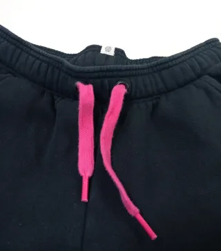 Pantalón Deportivo Puma Negro y Rosa