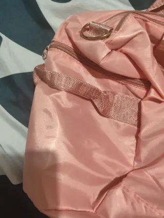 Saco de desporto rosa