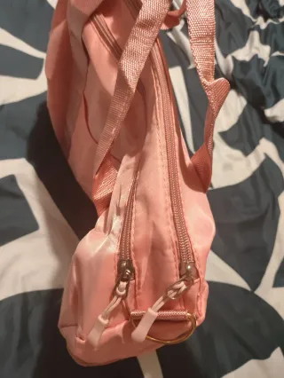 Saco de desporto rosa