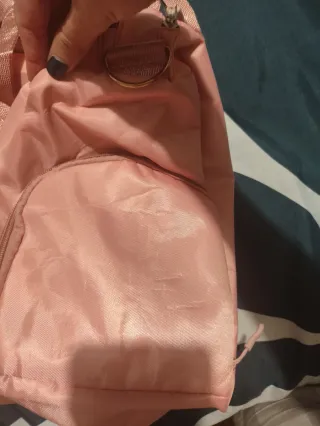 Saco de desporto rosa