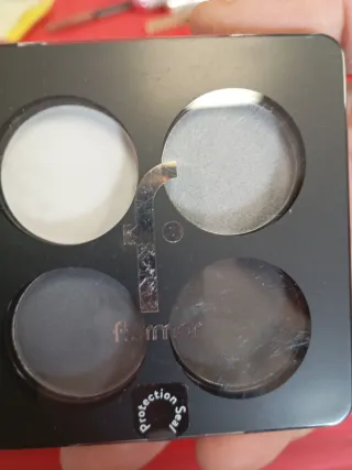 Palette ombretto Flormar grigio e bianco