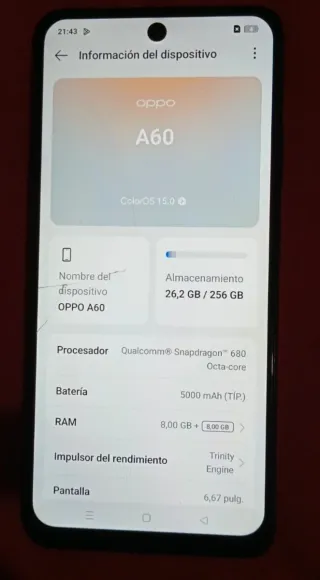 Oppo A60 256GB